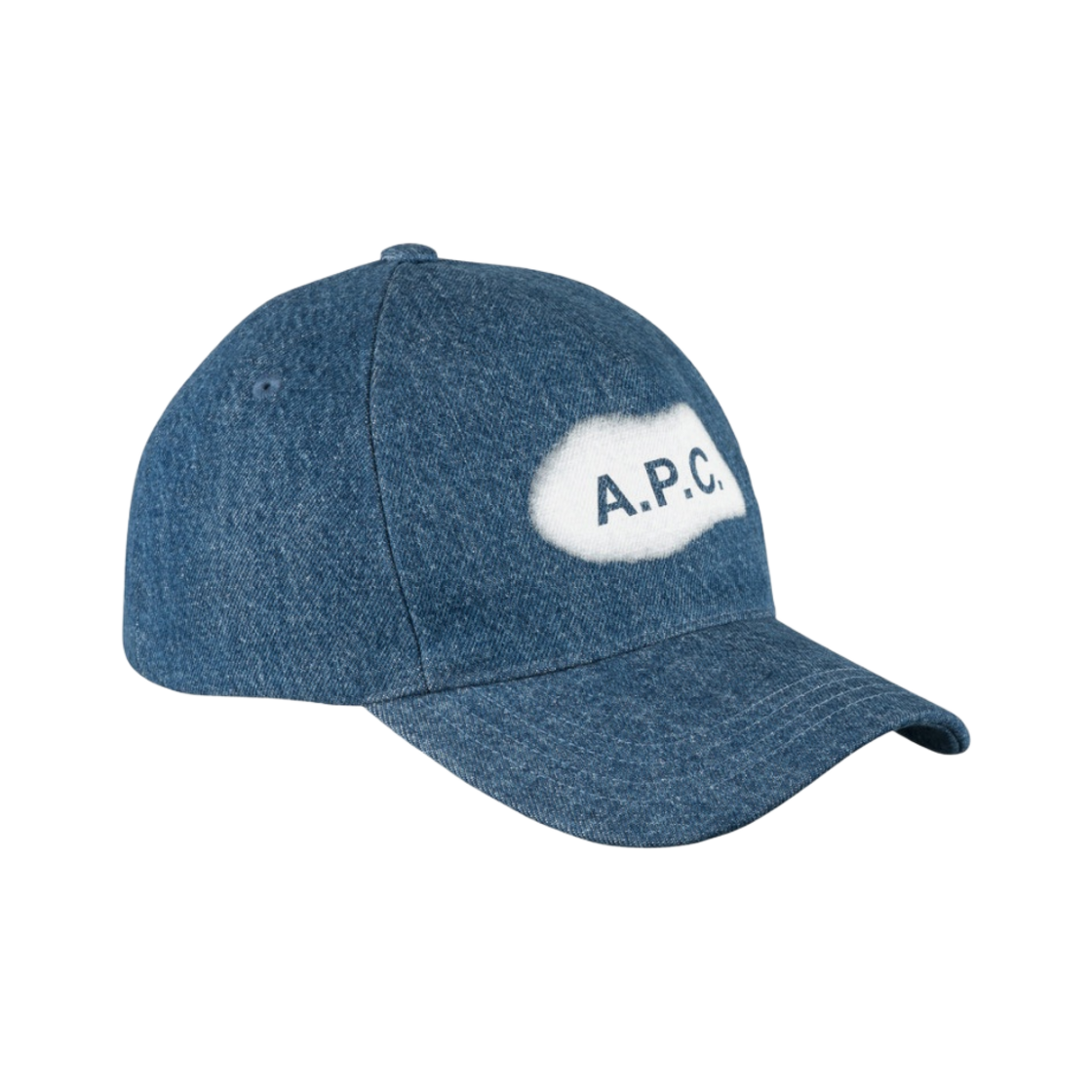 COGEK-M24071-IAL A.P.C. Eden Baseball Cap Stonewashed Indigo