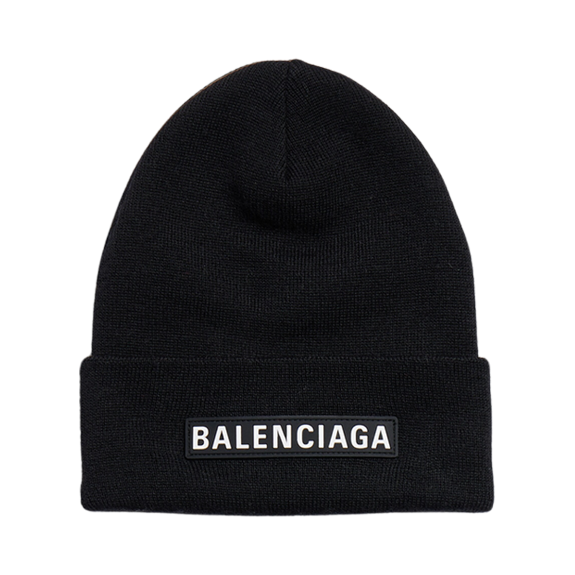 발렌시아가 패치 비니 블랙(Balenciaga Patch Beanie Black) - 1
