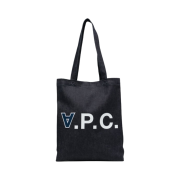 A.P.C. Laure Tote Bag Indigo