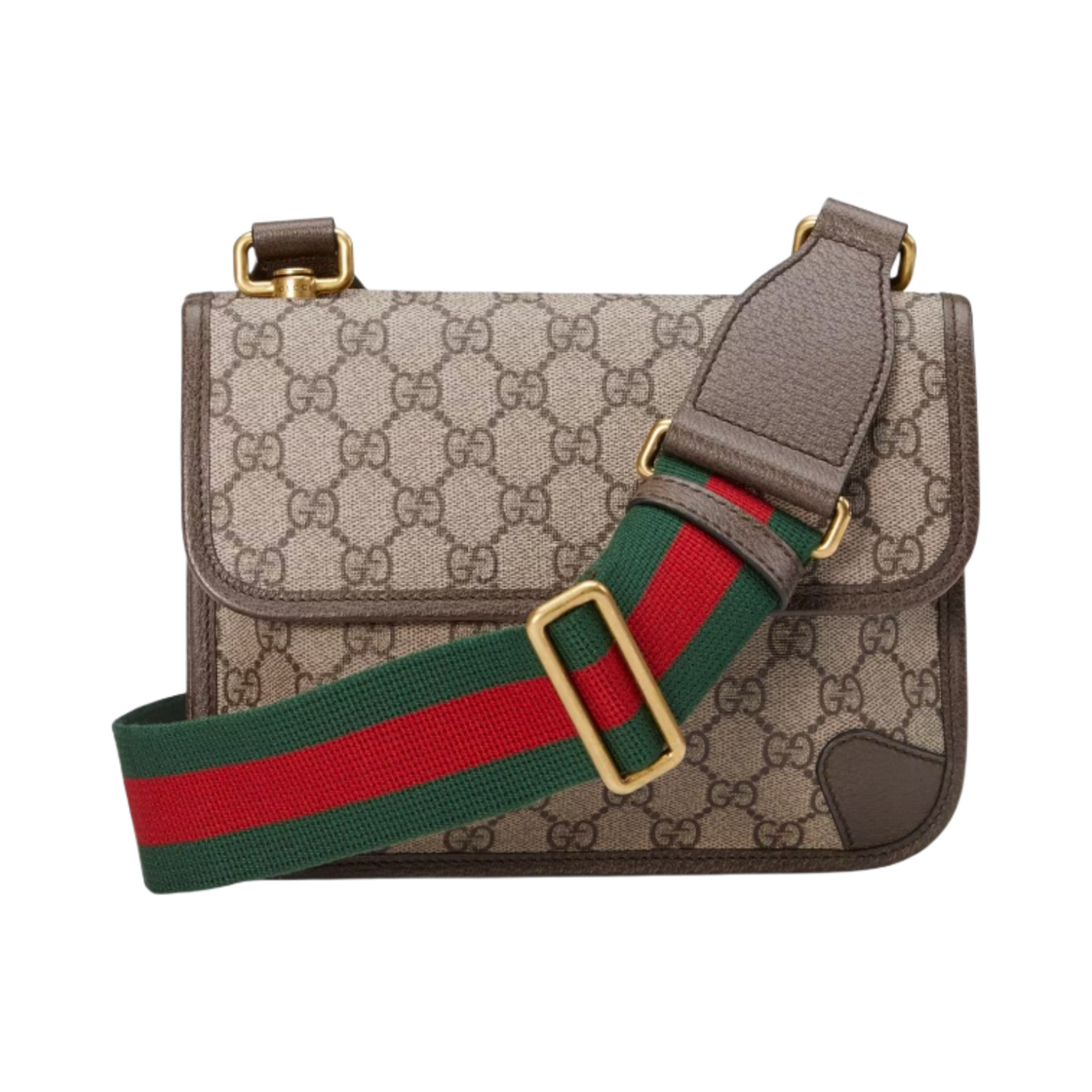 구찌 네오 빈티지 GG 스몰 메신저백 베이지 에보니(Gucci Neo Vintage GG Small Messenger Bag Beige Ebony) - 2