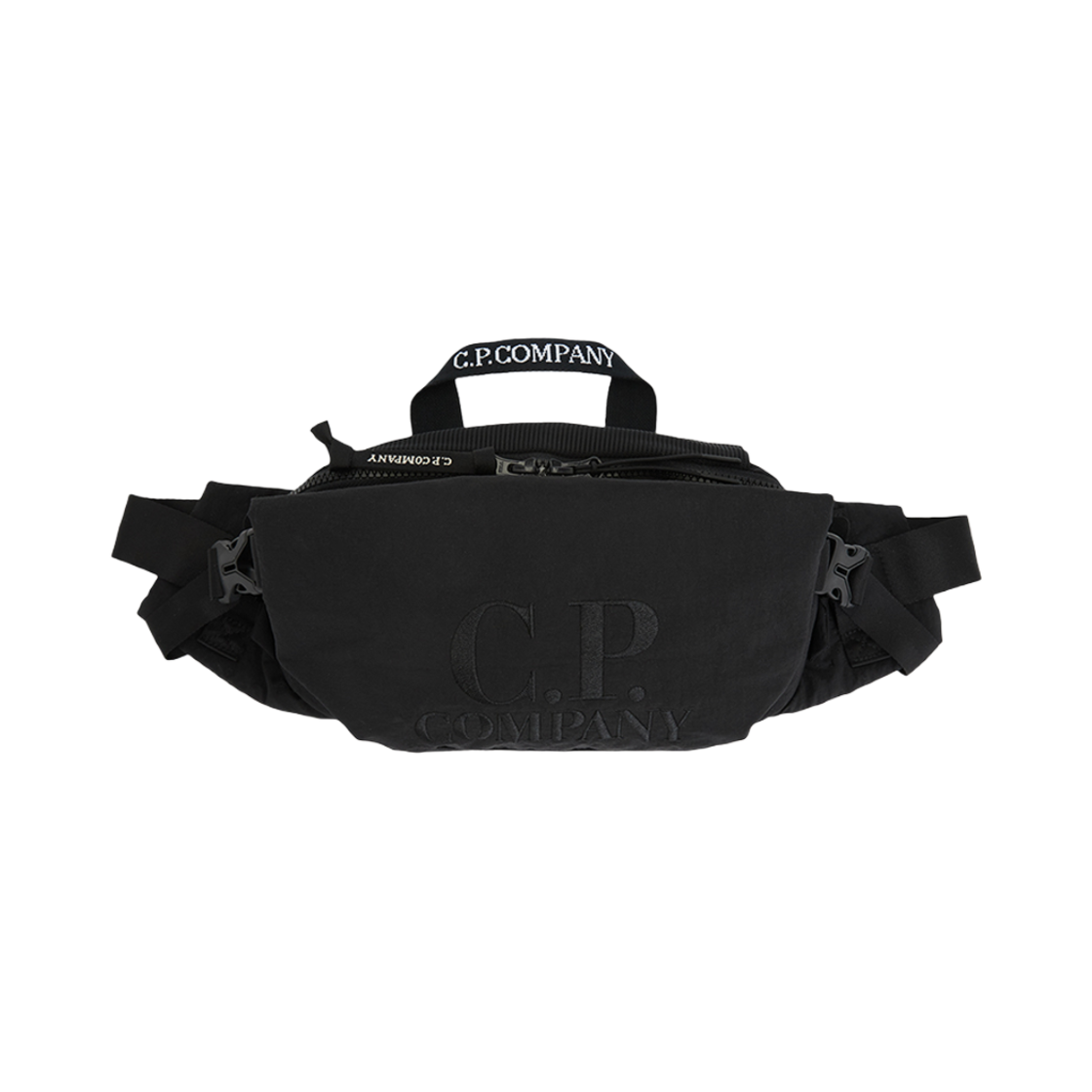 C.P. 컴퍼니 웨이스트 백 블랙 - 25SS(C.P. Company Waist Bag Black - 25SS)