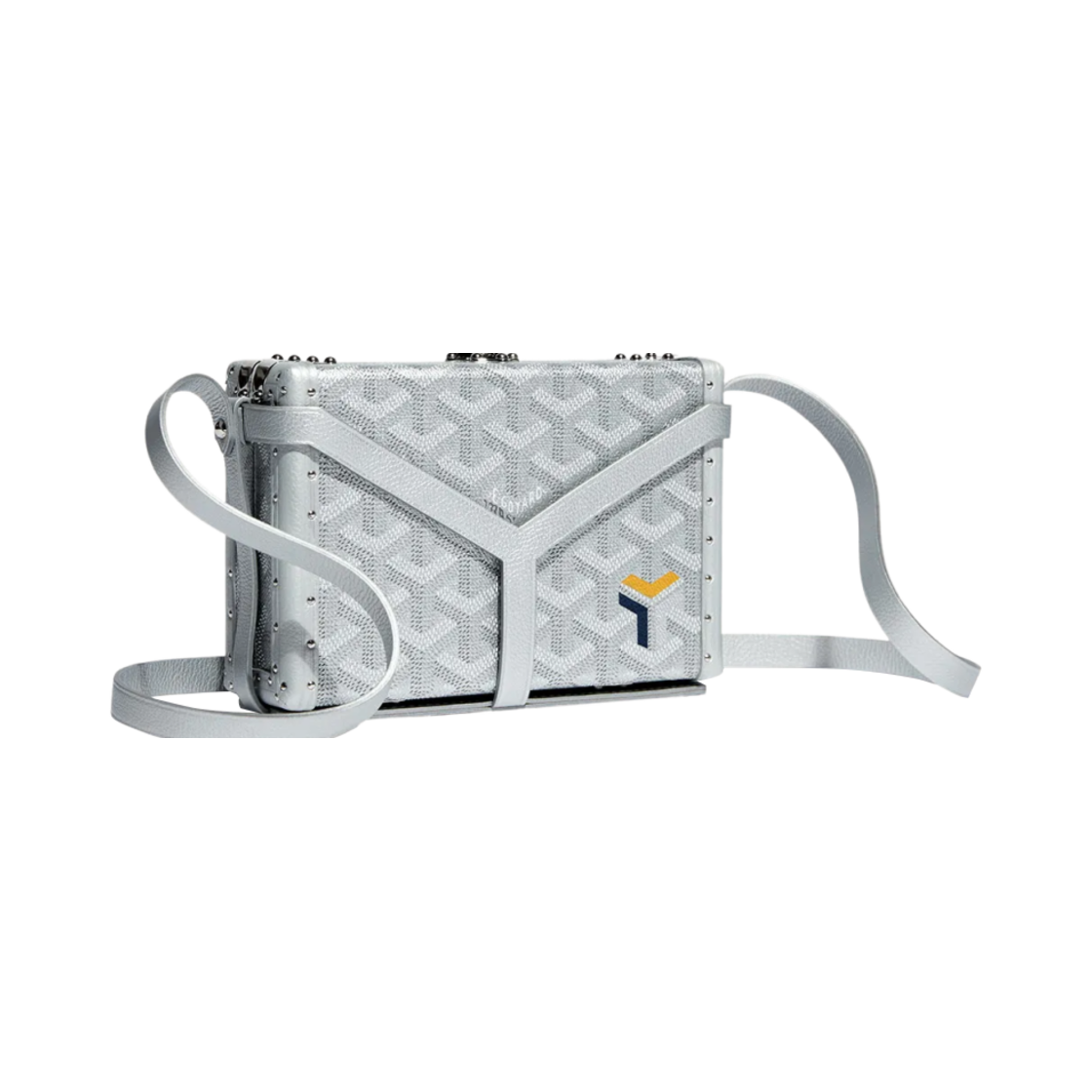 고야드 미노디에르 트렁크백 실버(Goyard Minaudiere Trunk Bag Silver) - 1