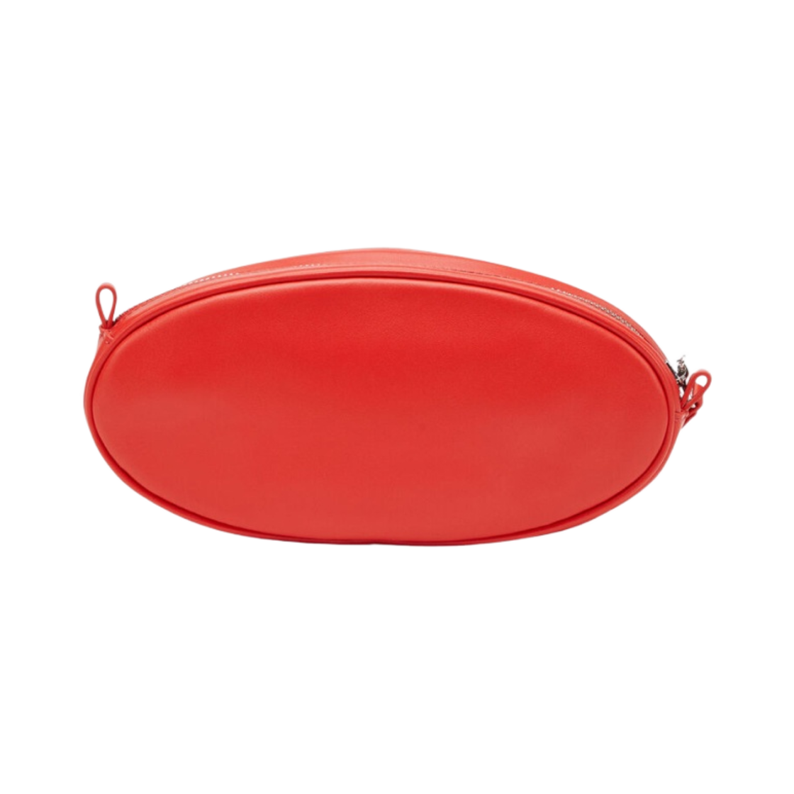 디젤 1DR 파우치 스몰 레더 크로스바디백 로고 플라크 레드(Diesel 1DR Pouch Small Leather Crossbody Bag with Logo Plaque Red) - 2