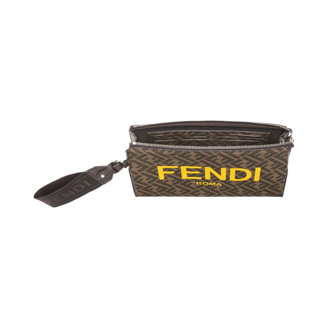 7VA564AJJ4F1HR8 Fendi Clutch Pack Pouch FF Fabric Brown - #2