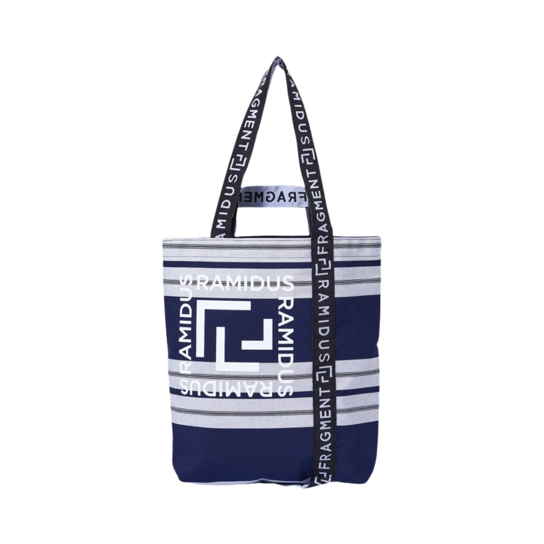라미더스 x 프라그먼트 디자인 토트백 M 네이비 그레이(Ramidus x Fragment Design Tote Bag M Navy Grey) - 2