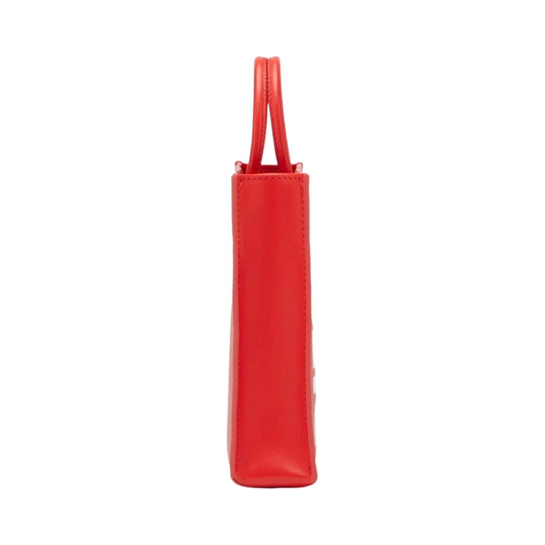 디젤 DSL 미니 레더 쇼퍼백 로고 레드(Diesel DSL Mini Leather Shopper Bag with Logo Red) - 2