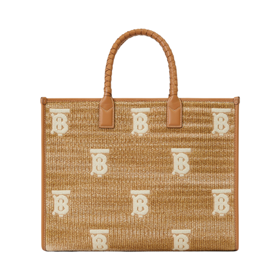 버버리 미디움 프레야 토트 내츄럴(Burberry Medium Freya Tote Natural) - 2