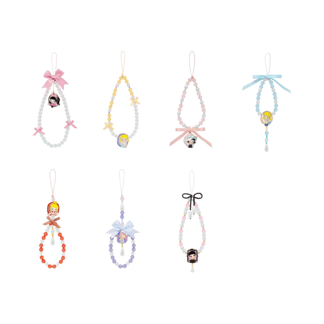 팝마트 몰리의 데일리 룩 시리즈 스트랩 미개봉 랜덤박스 (6개입)(Pop Mart Molly Daily Look Series Phone Charm Sealed Case (6 Blind Boxes)) - 2