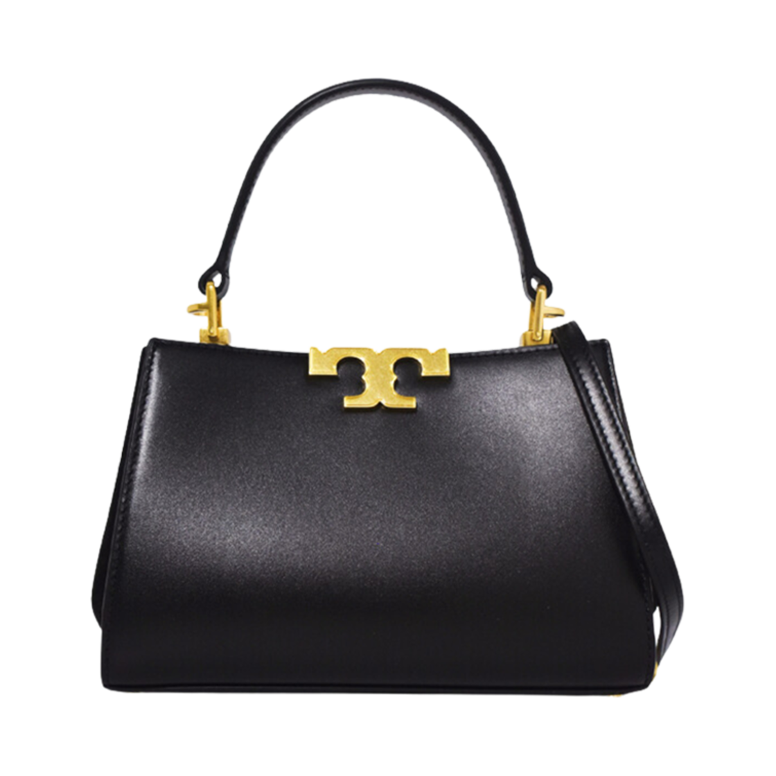 154816-001 Tory Burch Eleanor Mini Satchel Shoulder Bag Black