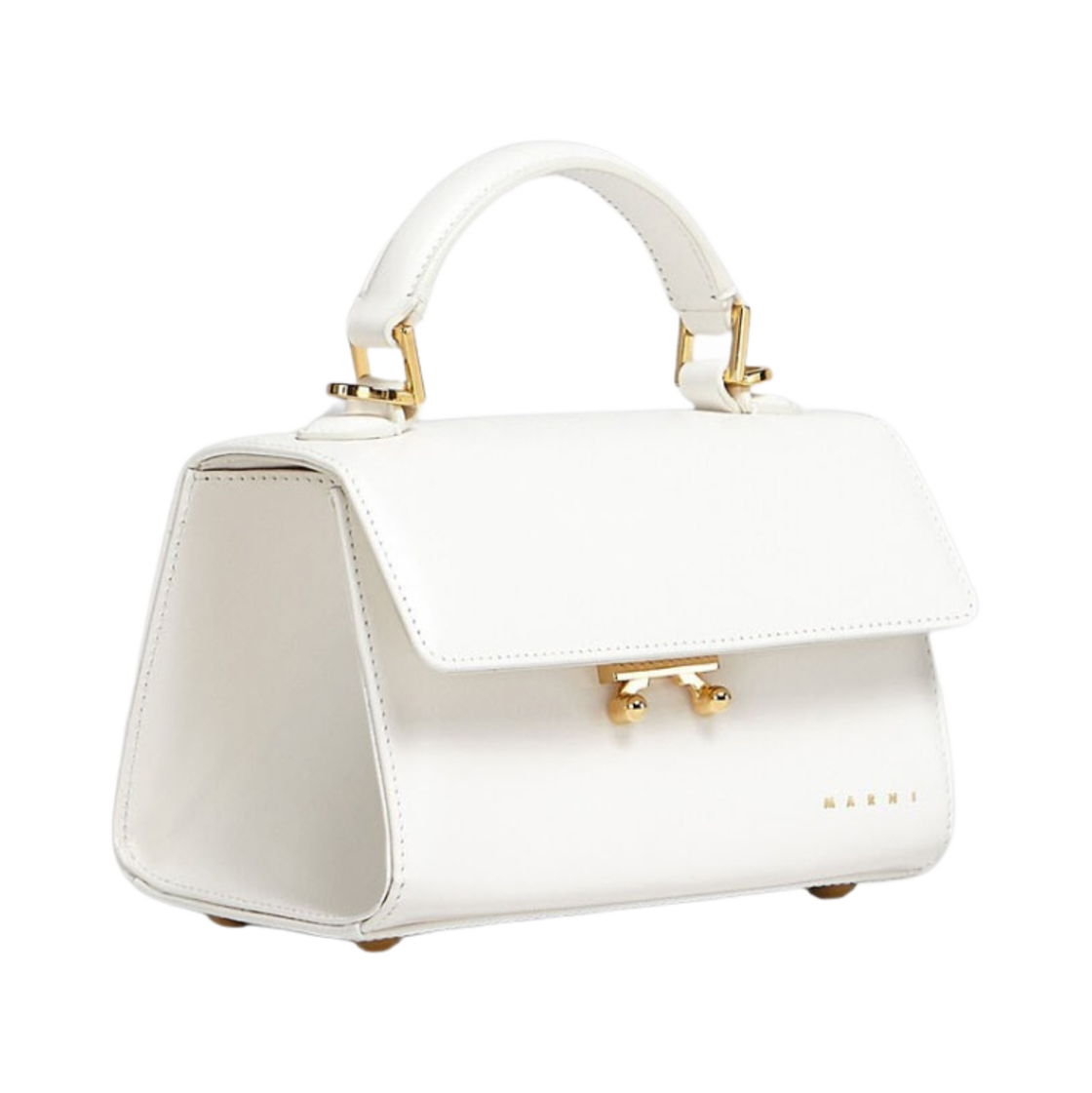마르니 레더 릴레이티비티 미니백 스노우(Marni Leather Relativity Mini Bag Snow) - 2