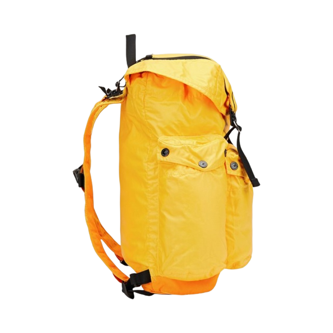 스톤 아일랜드 90370 무솔라 고마타 캔버스 가먼트 다이드 백팩 옐로우 - 22SS(Stone Island 90370 Mussola Gommata Canvas Garment Dyed Backpack Yellow - 22SS) - 2