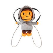(W) BAPE Baby Milo Plush Doll Backpack Brown