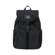 MUCENT Flenne 2 Pocket Nylon Big Back Pack Black