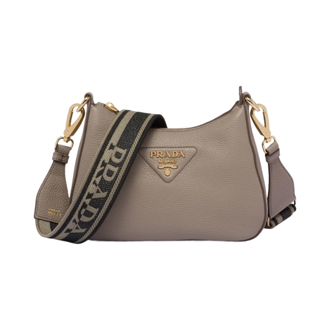 프라다 레더 숄더백 클레이 그레이(Prada Leather Shoulder Bag Clay Grey) - 1