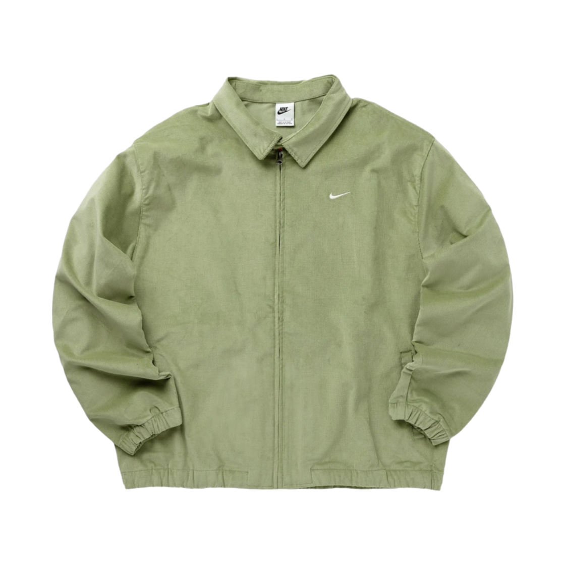 나이키 라이프 해링턴 자켓 오일 그린 - 아시아