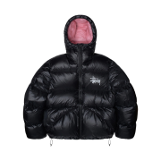 Stussy Micro Ripstop Down Parka Black