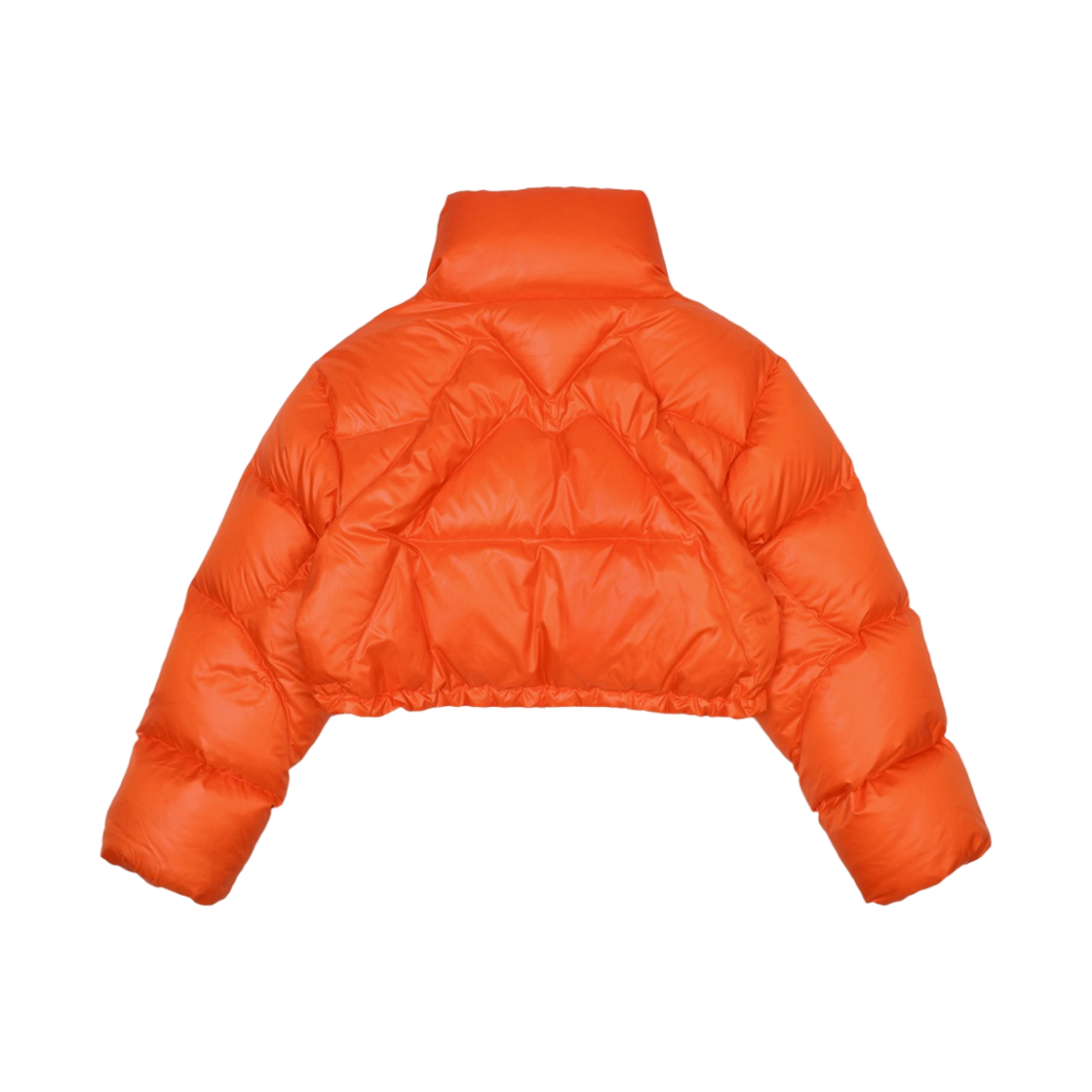 엘이이와이 자수 크롭 푸퍼 자켓 오렌지(Leey Embroidered Crop Puffer Jacket Orange) - 2