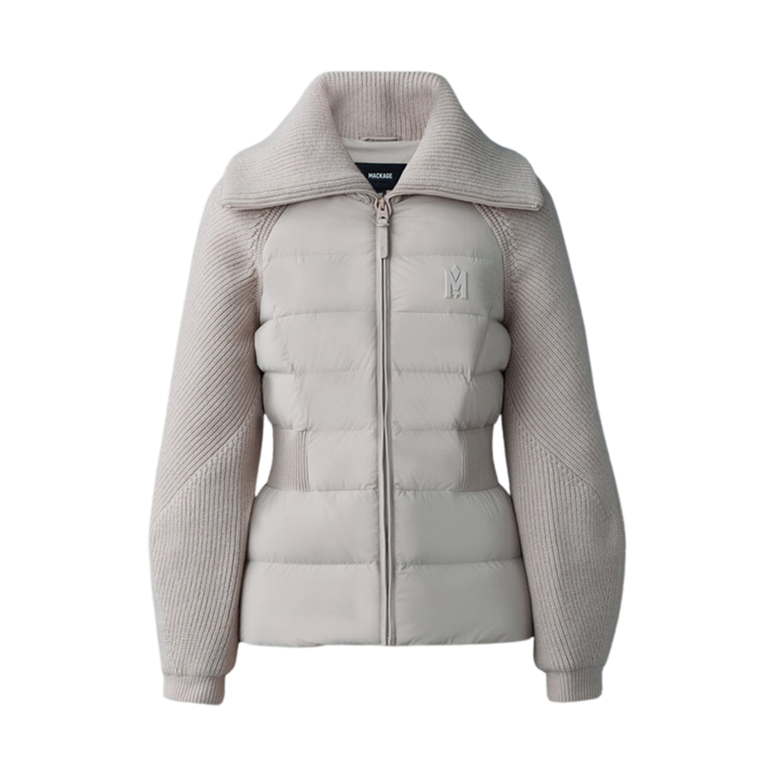 FOXY (W) Mackage Foxy Mixed Media Light Down Jacket Trench