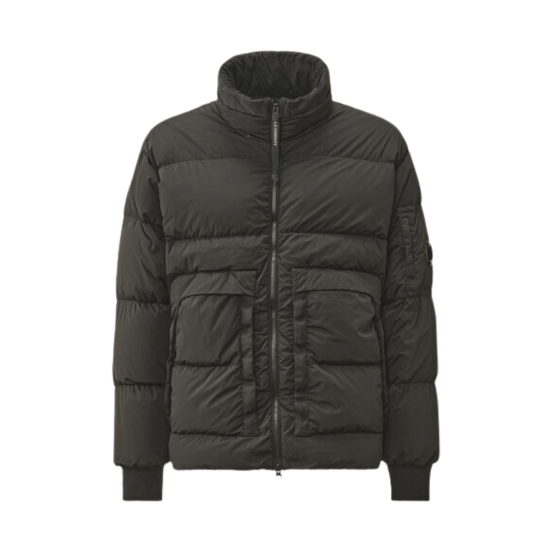 17CMOW172A005864G999 C.P. Company Nycra-R Short Down Jacket Black - 24FW