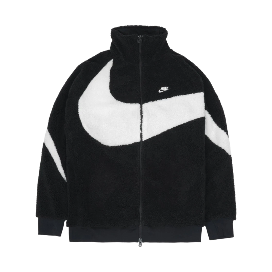 Nike Nike Big Swoosh Full Zip Jacket Black Sail · S