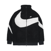 Nike Big Swoosh Full Zip Jacket Black Sail