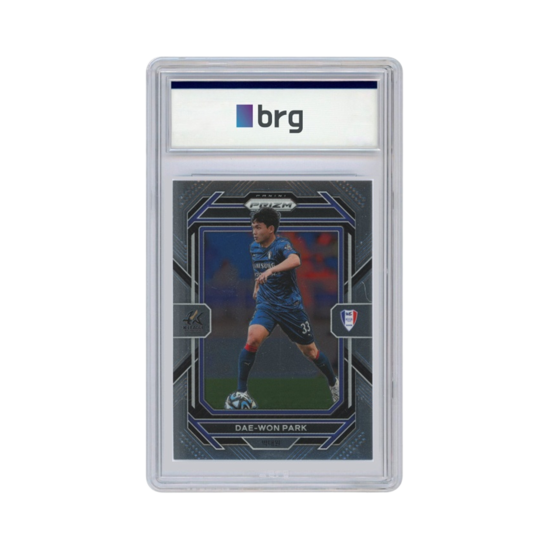 파니니 프리즘 K 리그 K 리그 1 #151 수원 삼성 블루윙즈 박대원 베이스 축구 카드 2023(Panini Prizm K League K League 1 #151 Suwon Samsung Bluewings Park Dae Won Base Soccer Card 2023)