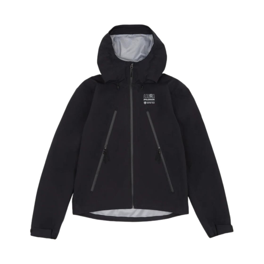 살로몬 x MM6 메종 마르지엘라 윈드 브레이커 딥 블랙(Salomon x MM6 Maison Margiela Wind Breaker Deep Black)