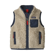 (Baby) Patagonia Retro-X Fleece Vest Natural New Navy