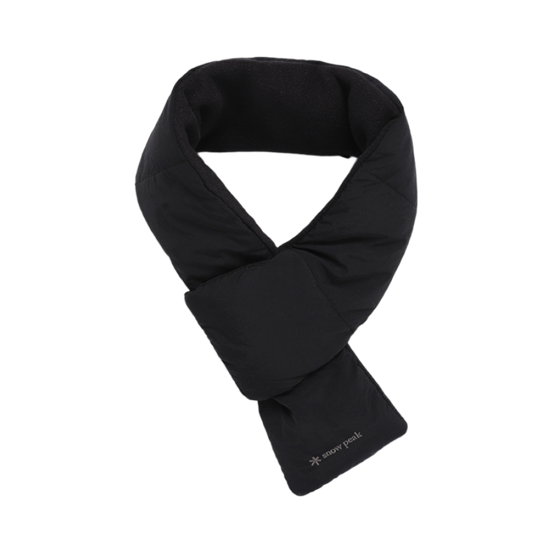 스노우 피크 패디드 머플러 블랙(Snow Peak Padded Muffler Black)