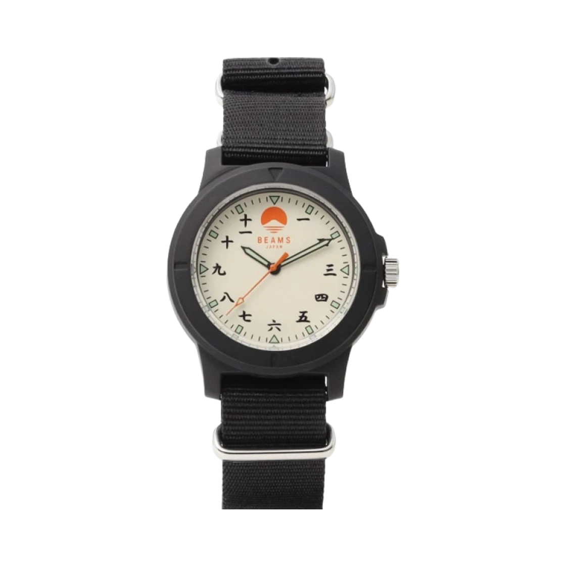 Beams Beams Original Chinese Numerals Watch Black · ONE SIZE