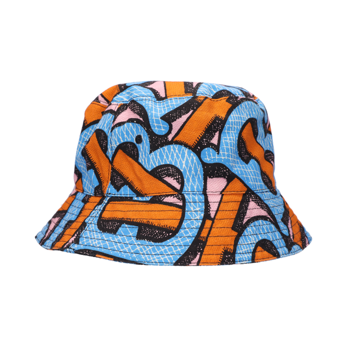IT5EPBJT3HR8 BURBERRY Monogram Bucket Hat Blue Orange