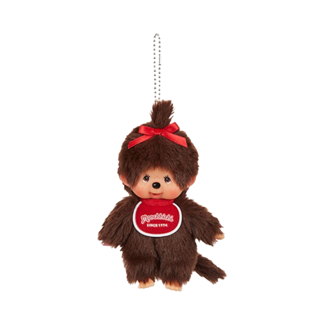 몬치치 SS 걸 키 체인 브라운(Monchhichi SS Girl Key Chain Brown)