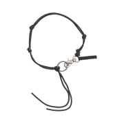 Our Legacy Ladon Leather Keychain Alaska Blue