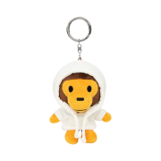 BAPE Baby Milo Plush Doll Keychain White