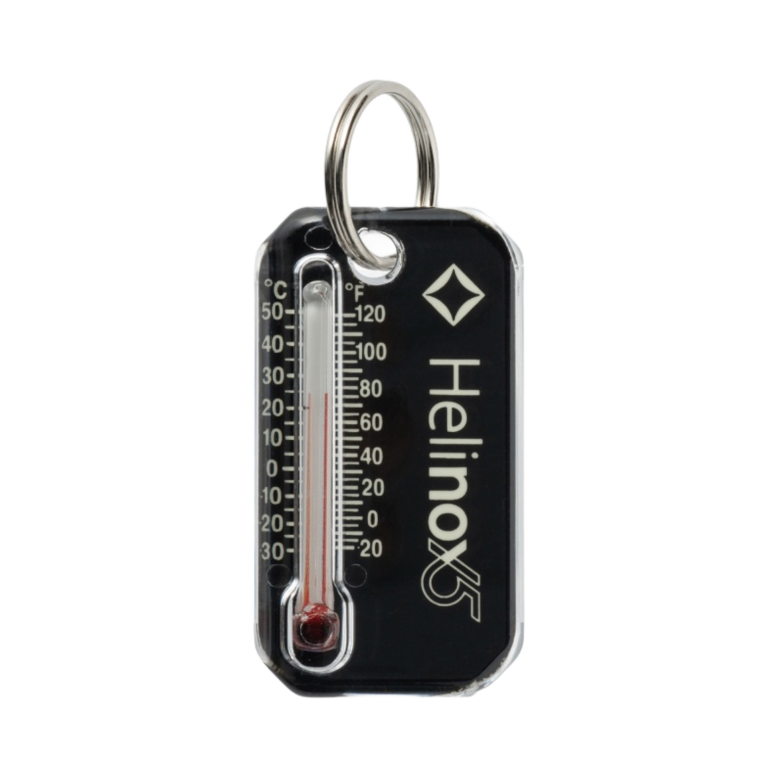 - Helinox 15th Anniversary Zipperpull Thermometer Lumazip Black Light Stored
