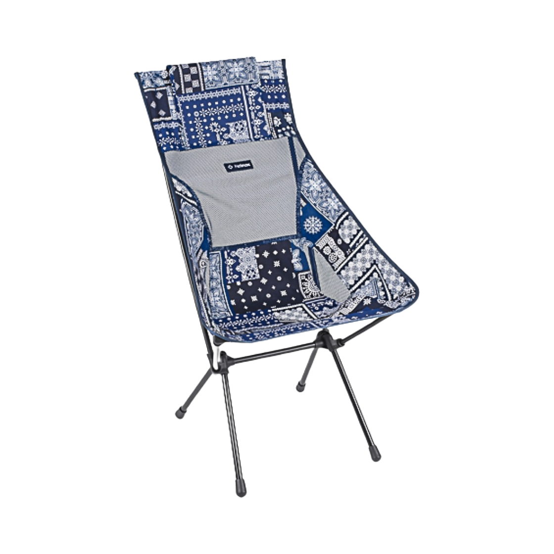11189/30003324 Helinox Sunset Chair Blue Bandanna Quilt