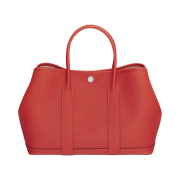 Hermes Garden Party 30 Bag Negonda & Palladium Sanguine