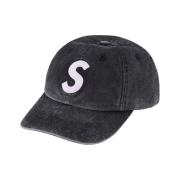 Supreme Pigment Print S Logo 6-Panel Black - 23FW