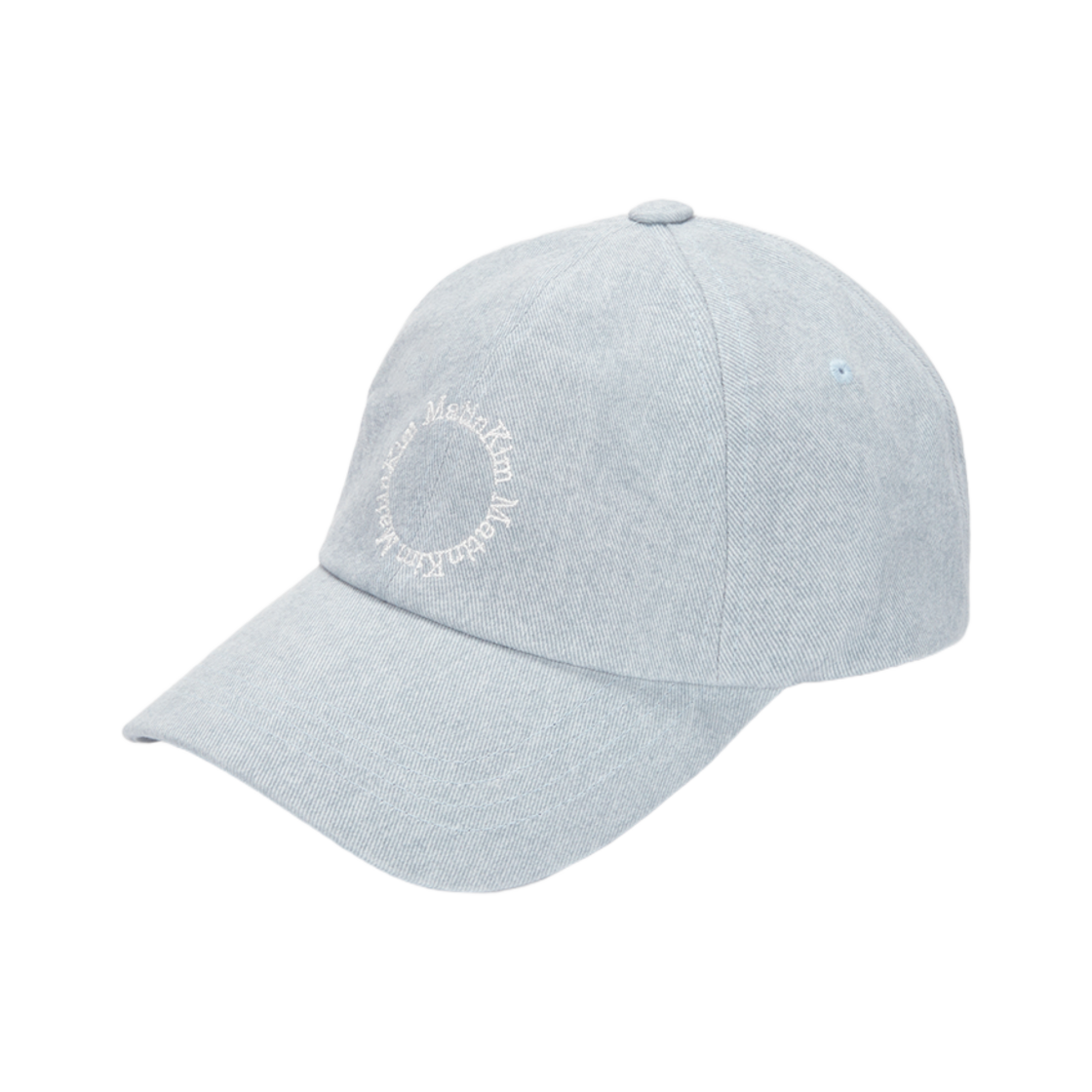 마뗑킴 마카롱 로고 볼캡 스카이(Matin Kim Macaron Logo Ball Cap Sky) - 2