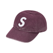 Supreme Pigment Canvas S Logo 6-Panel Plum - 23SS