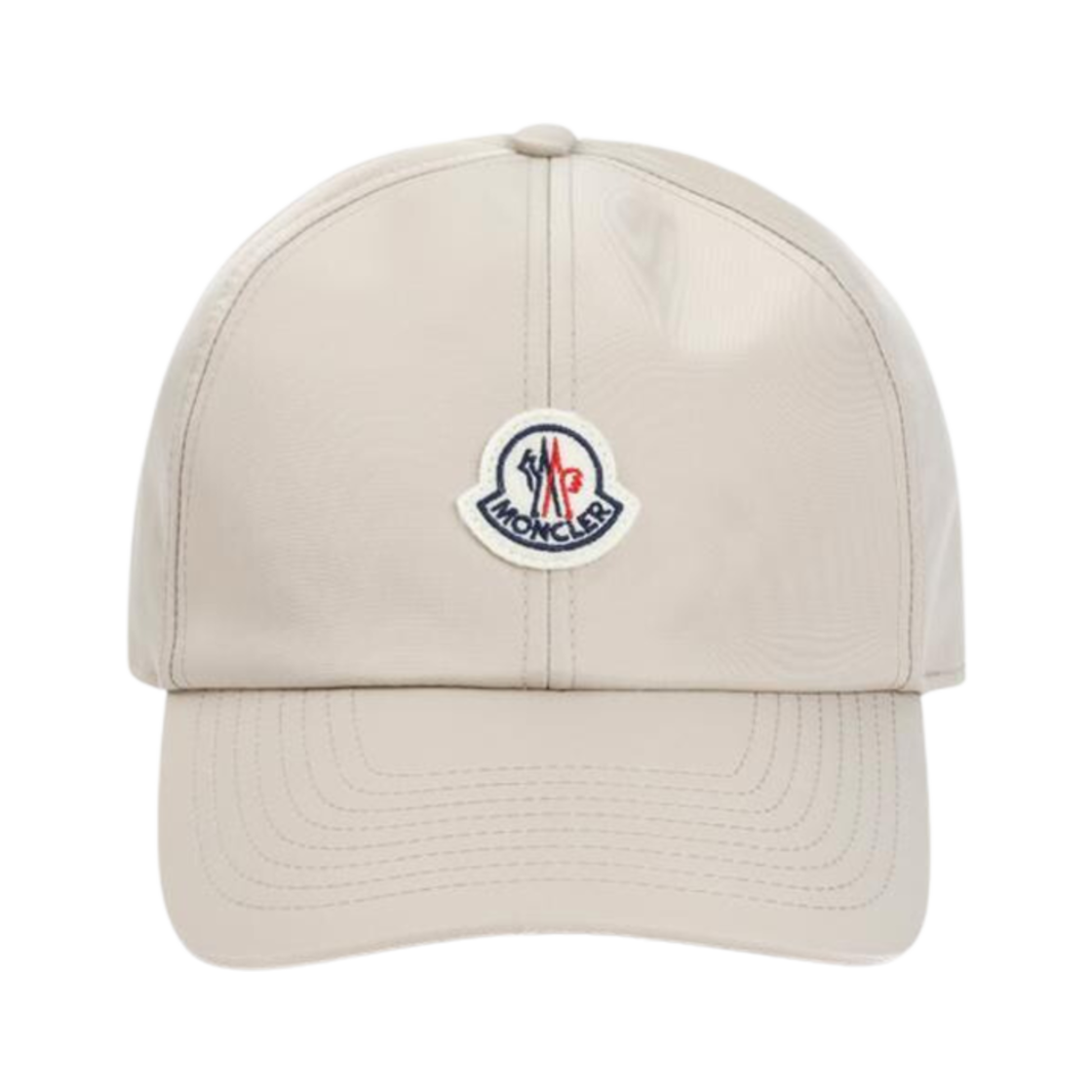 J1-093-3B00001-0U282-20E (W) Moncler Logo Patch Baseball Cap Light Beige - 24SS