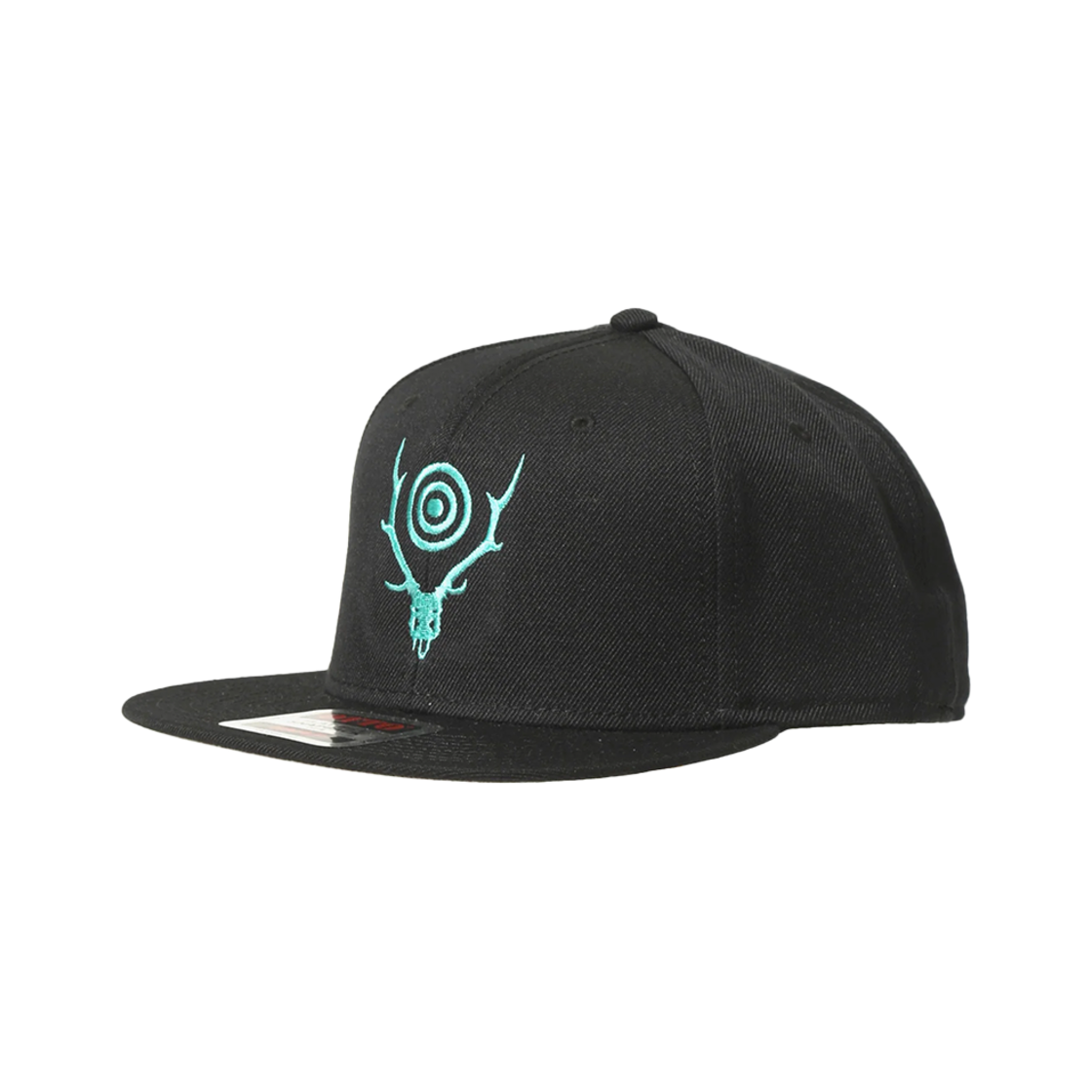 사우스2 웨스트8 S&T Emb. 베이스볼 캡 블랙(South2 West8 S&T Emb. Baseball Cap Black)