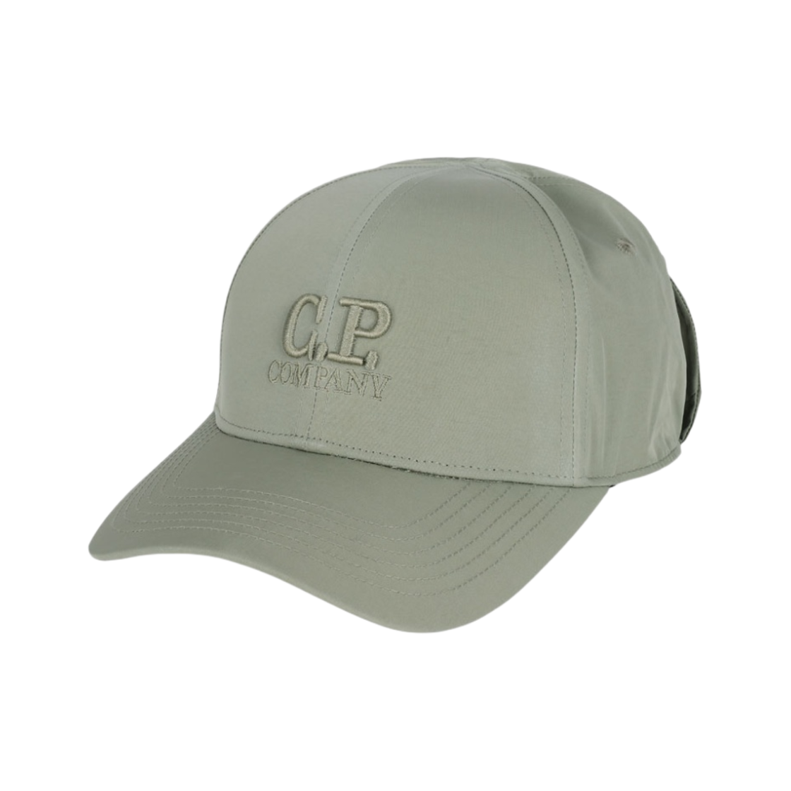 C.P. 컴퍼니 크롬-R 고글 캡 실버 세이지 브라운 - 23FW(C.P. Company Chrome-R Goggle Cap Silver Sage Brown - 23FW) - 2