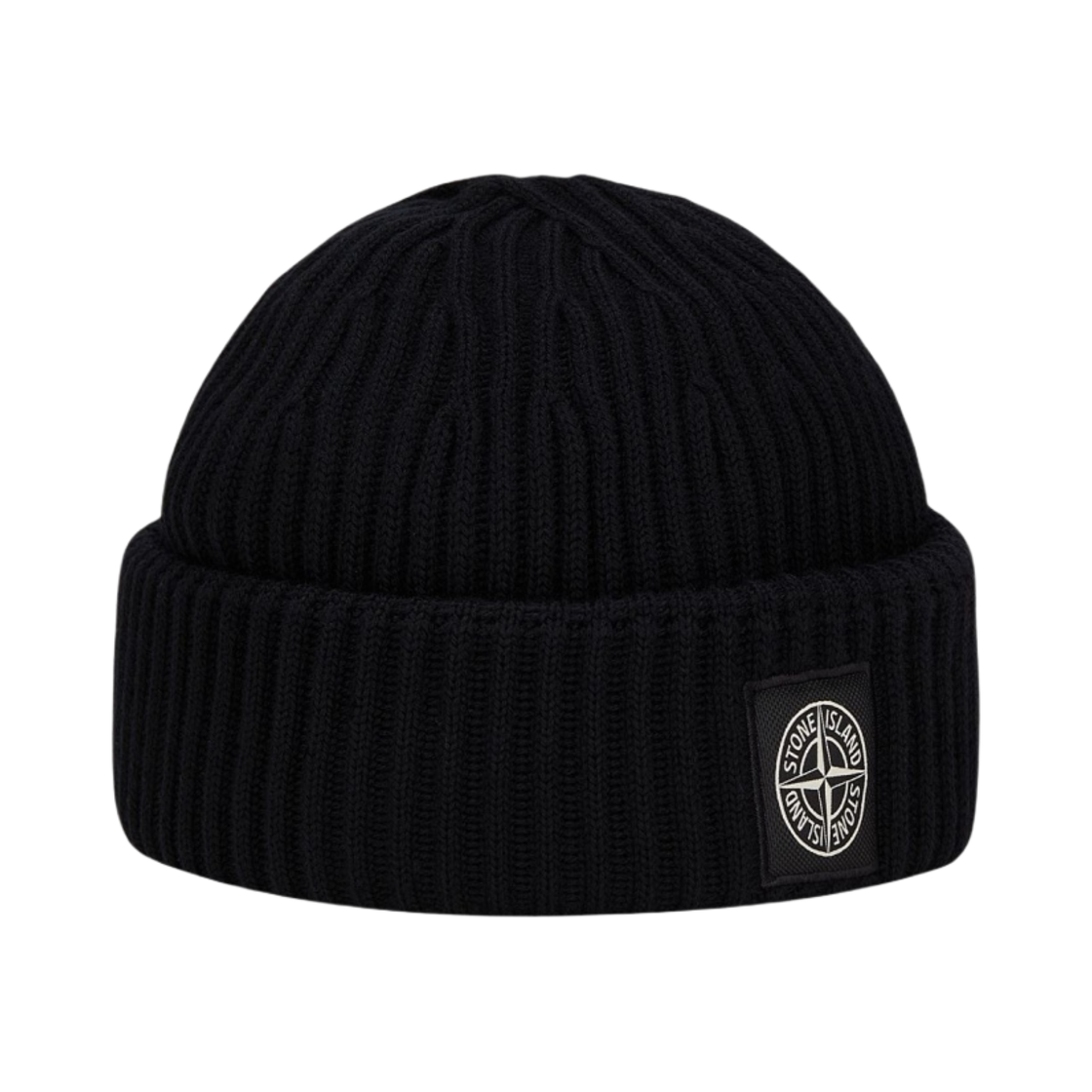 스톤 아일랜드 N22C3 풀 립 울 비니 블랙 - 22FW