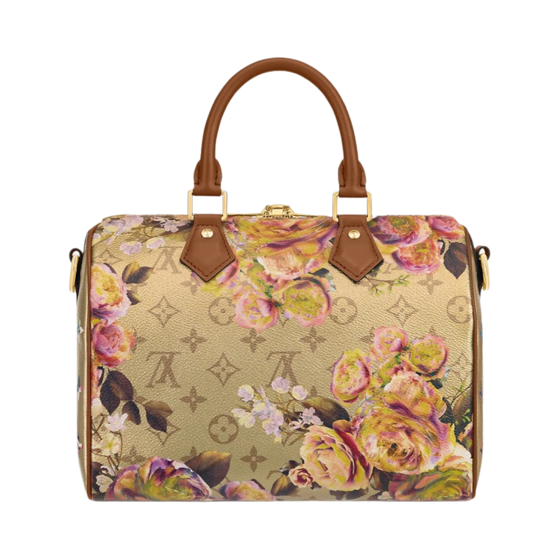 루이비통 스피디 반둘리에 25 플로랄 골드(Louis Vuitton Speedy Bandouliere 25 Floral Gold) - 4