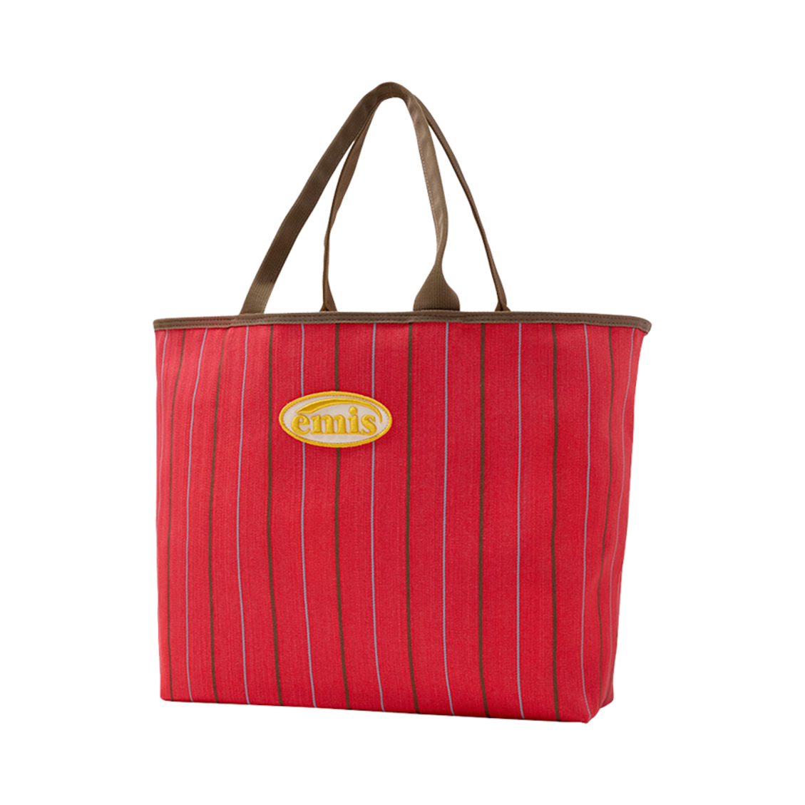 이미스 스트라이프 빅 에코백 레드(Emis Stripe Big Eco Bag Red) - 2