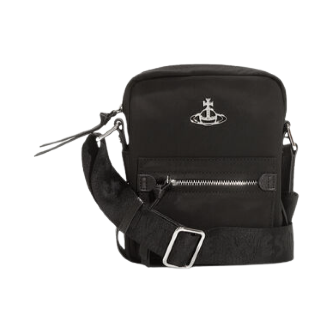 4803000BU-W001Y Vivienne Westwood Small Jackson Crossbody Satchel Black