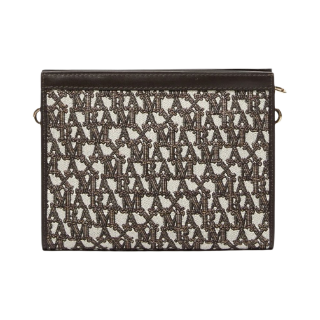 막스마라 코튼 스몰 클러치백 브라운(Max Mara Cotton Small Clutch Bag Brown) - 3