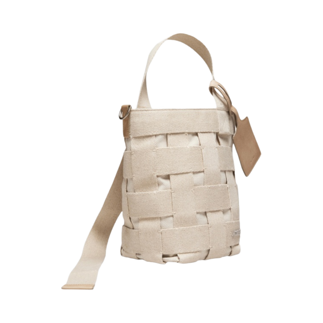 자크뮈스 르 소우 그로그랭 유틸리티 버킷백 라이트 그레이지(Jacquemus Le Seau Grosgrain Utility Bucket Bag Light Greige) - 1