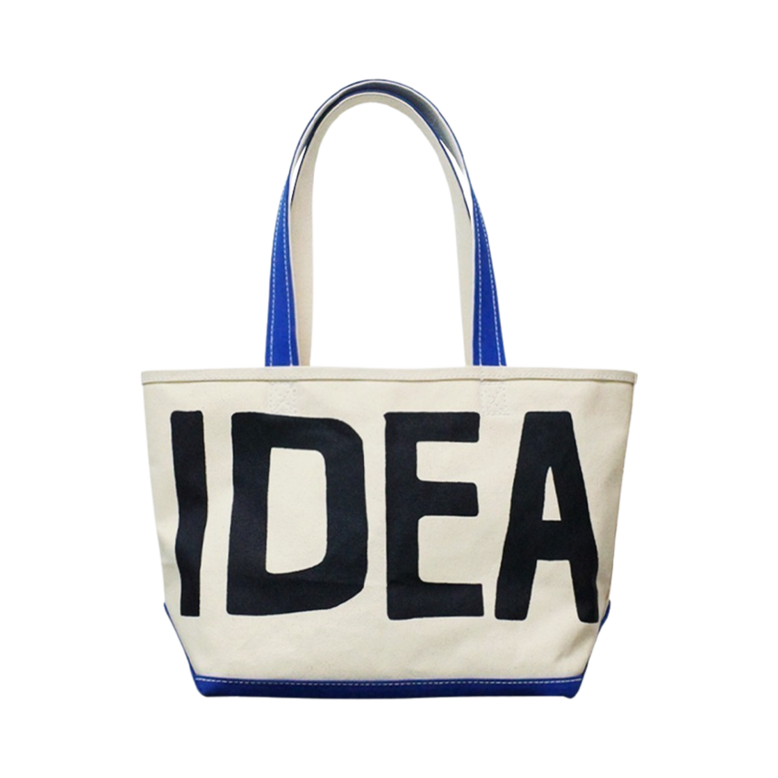 컬렉트 피시스 아이디어파크 토트백 내츄럴 블루(Collect Pieces Ideapark Tote Bag Natural Blue)